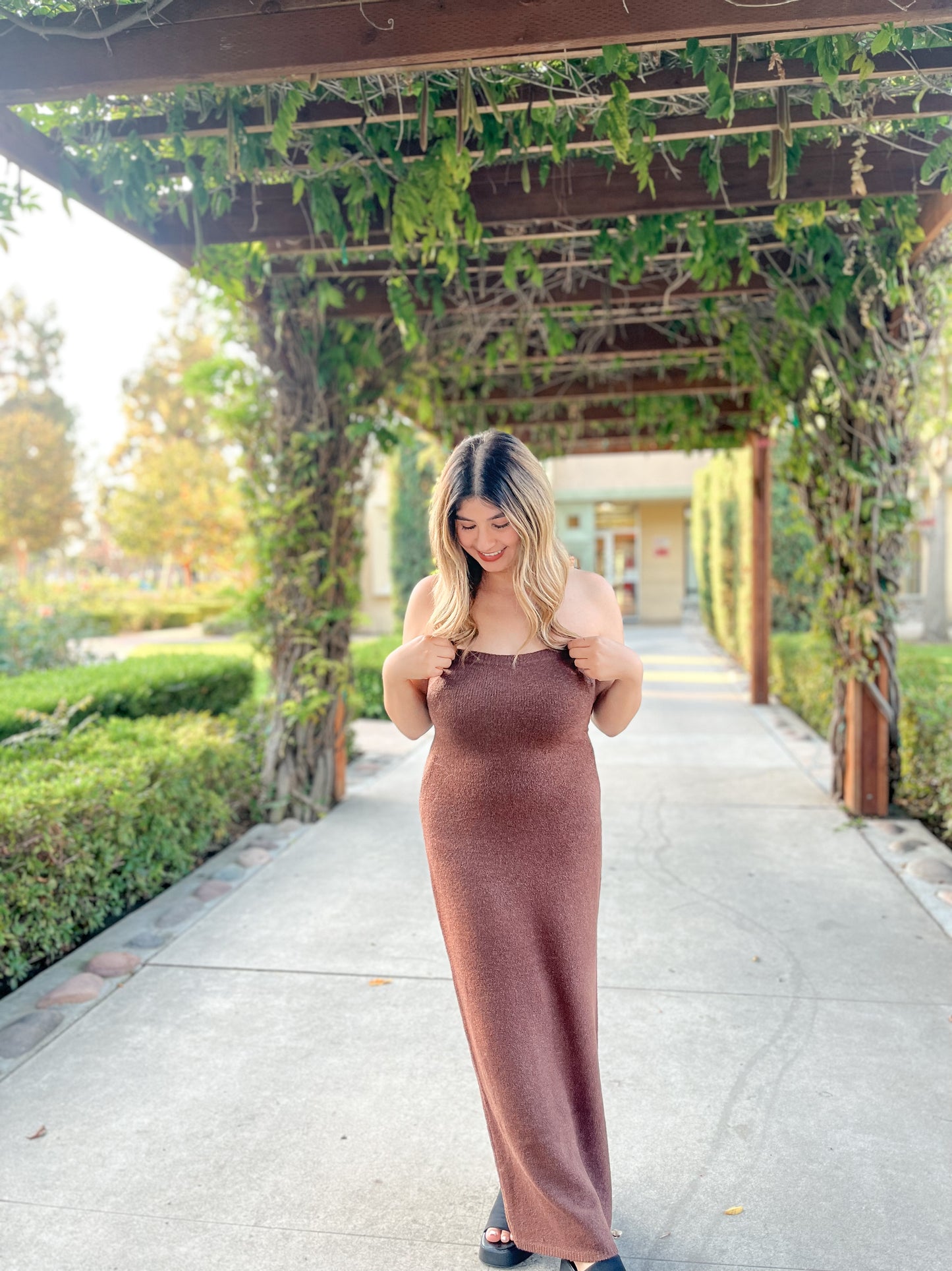 Chocolate Caliente Dress